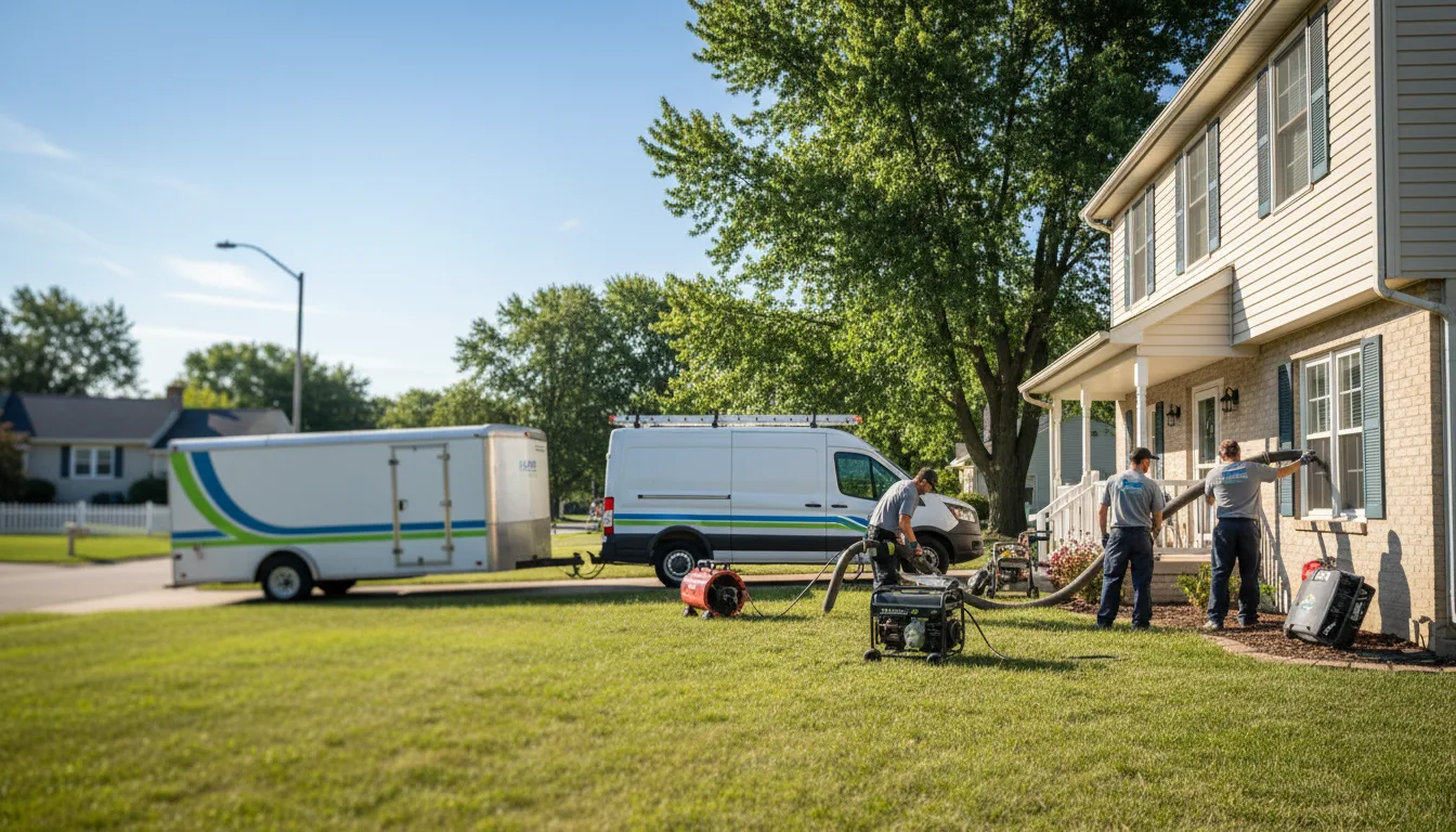 Flooded Basement Restoration And Cleanup With Repair in Fairmount, GA near me